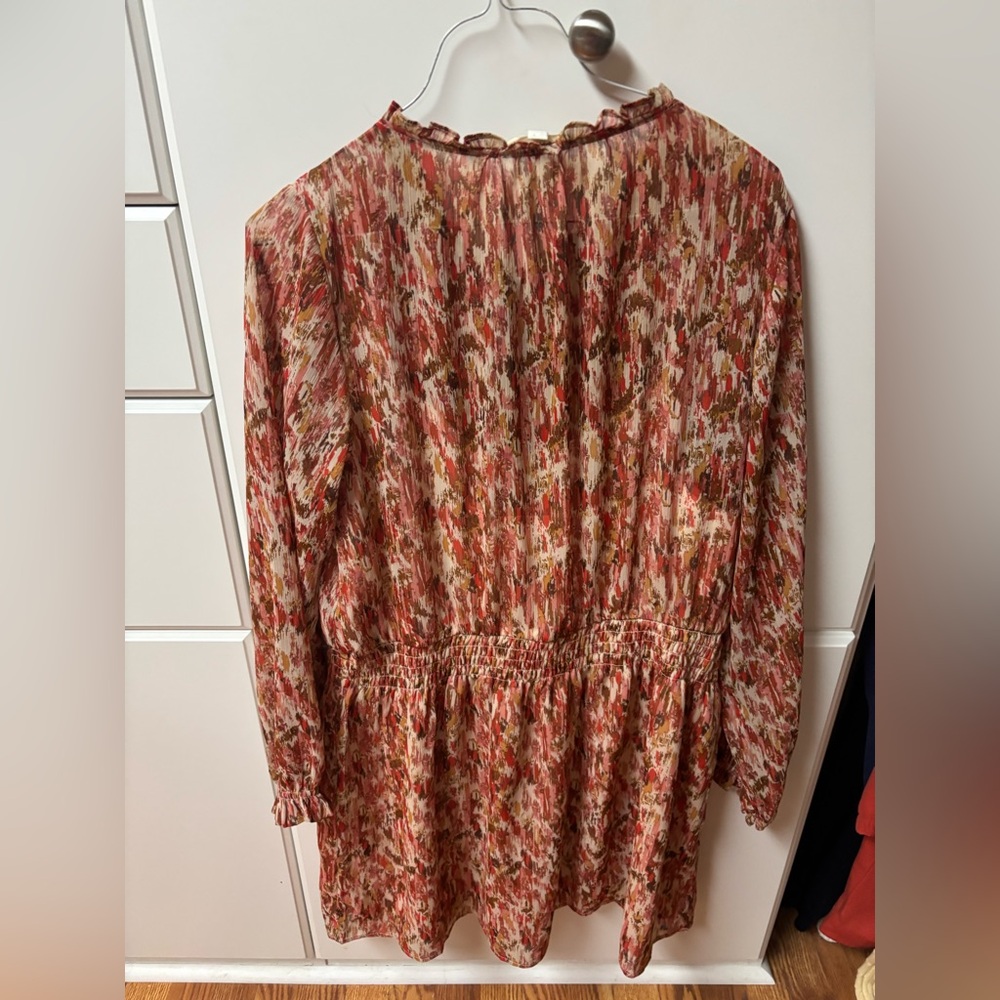 Socialite XL dress in burnt Orange. Perfect fall dress!